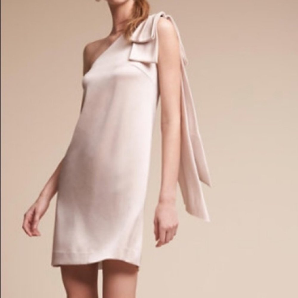 NWT Nicole Miller One Shoulder Mini